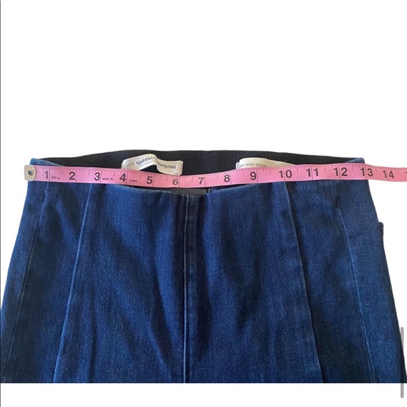 Anthropologie | Pilcro & the Letterpress | Seamed High Rise Denim Legging 26 - Picture 6 of 12